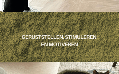 Elkaar geruststellen, motiveren en stimuleren, dat doen niet alleen wij mensen.